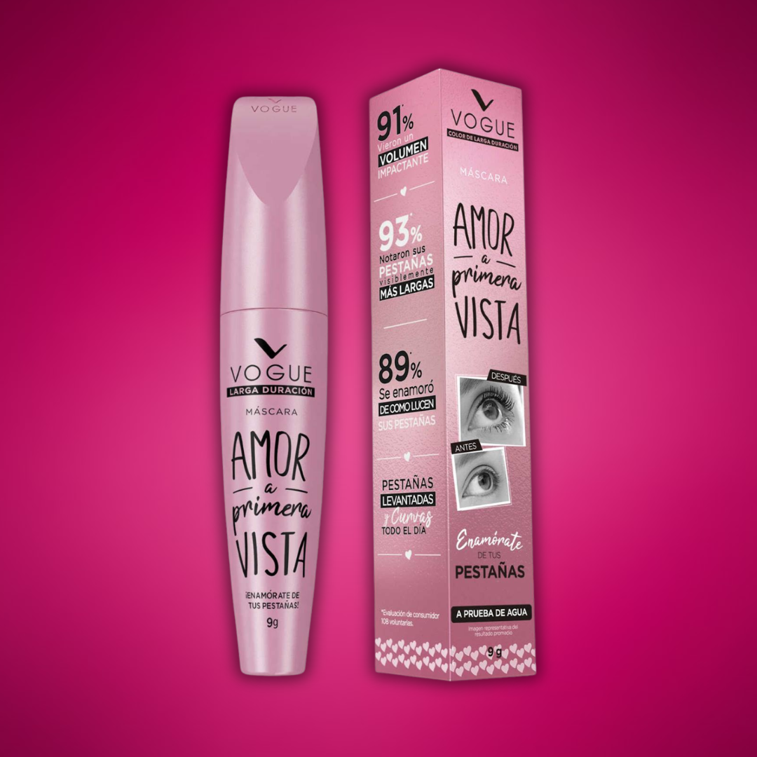 MASCARA DE PESTAÑAS AMOR A PRIMERA VISTA