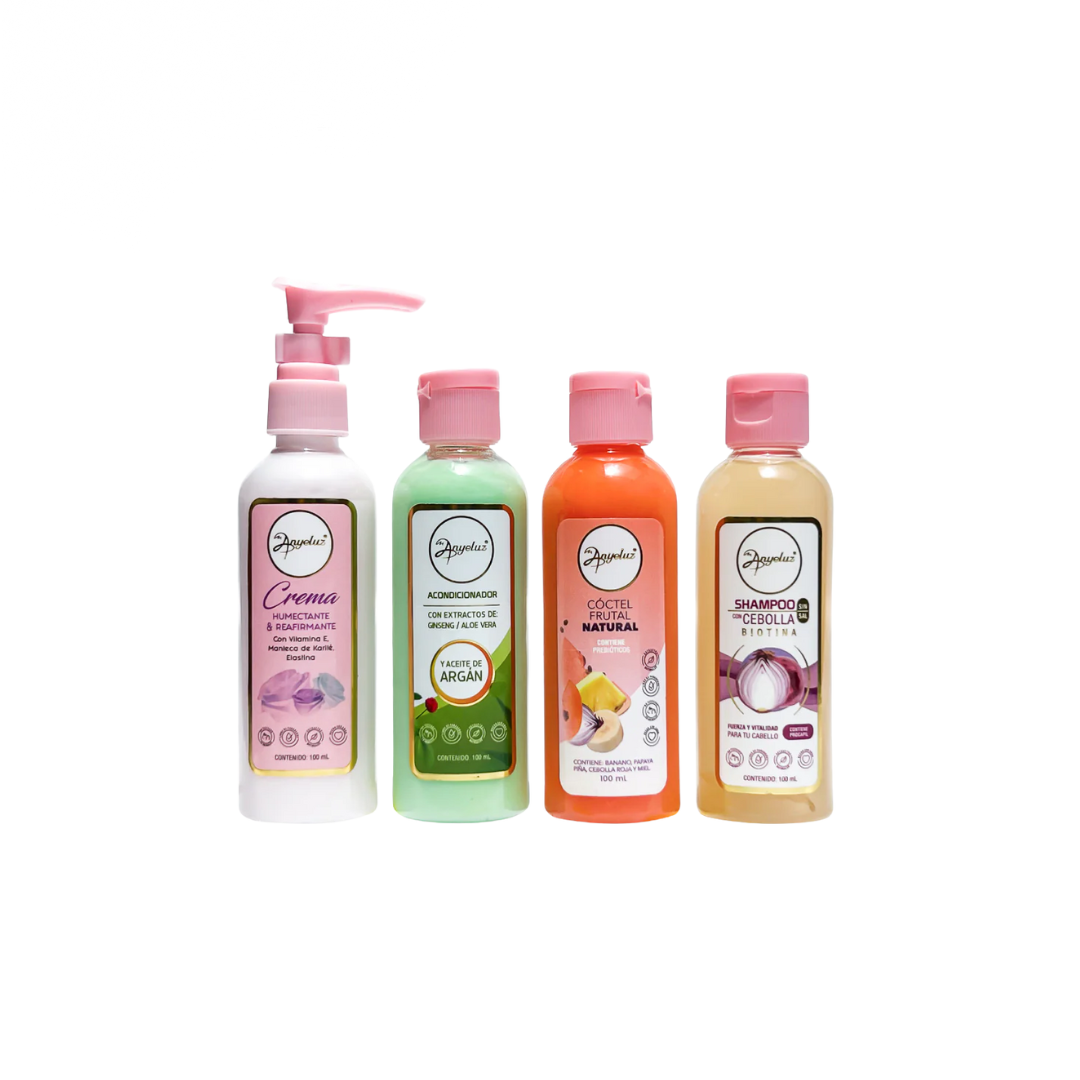 KIT VIAJERO 4 PASOS 100 ML