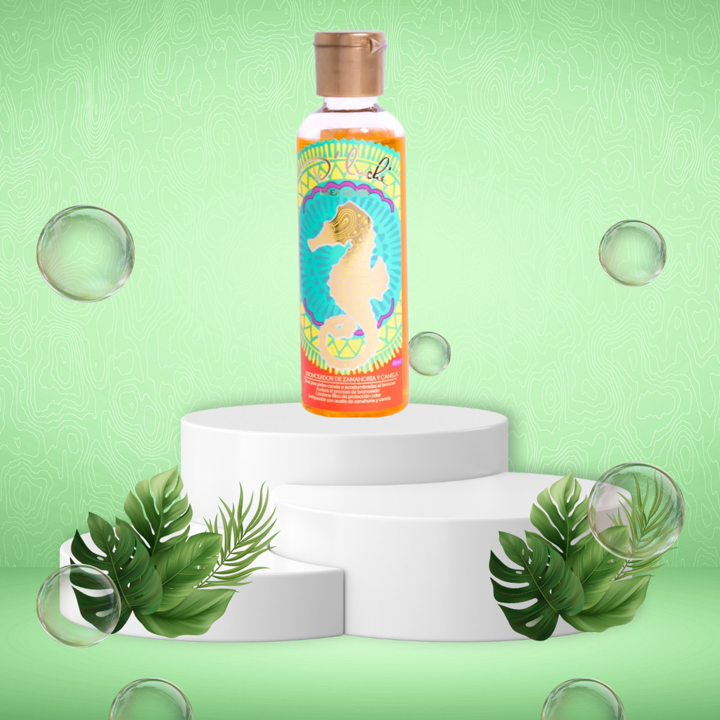 MINI BRONCEADOR DE ZANAHORIA Y CANELA 60ML